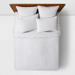 Deals ⭐ Medallion Stitch Bedding Collection - Opalhouse™ 💯