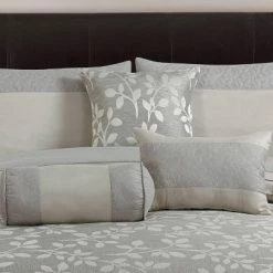 Best deal ✔️ 7pc Selvy Comforter Set Silver - Riverbrook Home 🎉