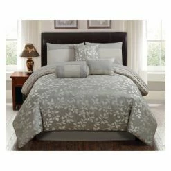 Best deal ✔️ 7pc Selvy Comforter Set Silver - Riverbrook Home 🎉 -Bedding Sets & Collections Sales Shop unnamed file 3914
