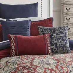 Best deal 👍 Riverbrook Home Sadler Comforter & Sham Set Red/Gray 👏