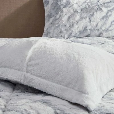 Best reviews of π₯ Madison Park Naomi Marble Faux Fur Comforter Set Gray/Blue β€οΈ 4 Best reviews of π₯ Madison Park Naomi Marble Faux Fur Comforter Set Gray/Blue β€οΈ - Image 4