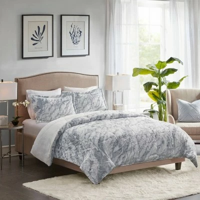 Best reviews of π₯ Madison Park Naomi Marble Faux Fur Comforter Set Gray/Blue β€οΈ 7 Best reviews of π₯ Madison Park Naomi Marble Faux Fur Comforter Set Gray/Blue β€οΈ - Image 7