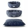 Flash Sale ❤️ PetShop by Fringe Studio Celestial Pillow Dog Bed with Polyfill Round Cuddler 😀