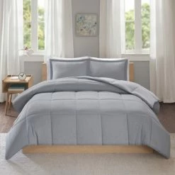 Best reviews of 😍 Intelligent Design Miles Reversible Frosted Print Plush to Heathered Comforter Set Gray 🎉 -Bedding Sets & Collections Sales Shop unnamed file 4050