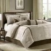 Best deal 🌟 Madison Park Caldwell Corduroy Comforter Set - Taupe 👍