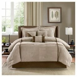 Best deal 🌟 Madison Park Caldwell Corduroy Comforter Set - Taupe 👍 -Bedding Sets & Collections Sales Shop unnamed file 4114