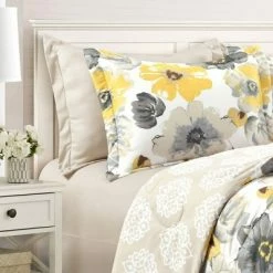 Best deal ⭐ Lush Decor 6pc Leah Comforter Set - - Lush Décor Yellow/gray 👏