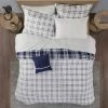 Top 10 🛒 Madison Park Leroy Reversible Complete Bedding Set Navy ✔️