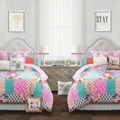 Outlet ✔️ Lush Decor Patchwork Brookdale Comforter Set - Lush Décor 🌟 -Bedding Sets & Collections Sales Shop unnamed file 4239