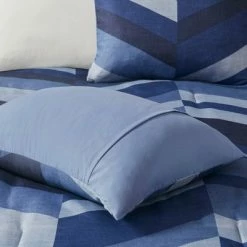 Cheap 👍 Intelligent Design Twin/Twin Extra Long Ryder Chevron Printed Comforter Set - Navy ⌛ -Bedding Sets & Collections Sales Shop unnamed file 4262