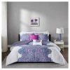 Wholesale 🌟 Intelligent Design Purple Lolita Printed Comforter Set ✔️
