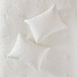 Best deal 👍 Madison Park Full/Queen 4pc Madeline Microsculpt Comforter Set White 🎉 -Bedding Sets & Collections Sales Shop unnamed file 4278