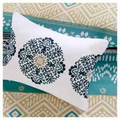 Deals 😍 Intelligent Design Teal & Yellow Aneesa Global Print Comforter Set ❤️ -Bedding Sets & Collections Sales Shop unnamed file 4300