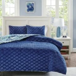 Best Sale ✔️ Intelligent Design Kayla Reversible Comforter Mini Set Navy 👏 -Bedding Sets & Collections Sales Shop unnamed file 4325