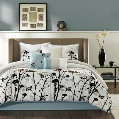 Outlet π Madison Park Blake 7 Piece Comforter Set β€οΈ 1 Outlet π Madison Park Blake 7 Piece Comforter Set β€οΈ