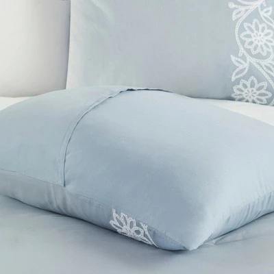 New π Madison Park Ellie Cotton Comforter Set Blue π 5 New π Madison Park Ellie Cotton Comforter Set Blue π - Image 5