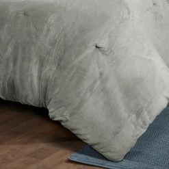 Hot Sale 🤩 Lush Decor Plush Stripe Comforter Set Gray - Lush Décor 🎁 -Bedding Sets & Collections Sales Shop unnamed file 4398