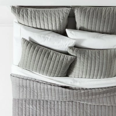 Brand new ๐ Channel Stitch Velvet Bedding Collection - Threshold ๐ 1 Brand new ๐ Channel Stitch Velvet Bedding Collection - Threshold ๐