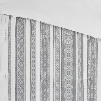 Cheap π Madison Park Kaiden Cotton Waffle Jacquard Comforter Set Gray π 6 Cheap π Madison Park Kaiden Cotton Waffle Jacquard Comforter Set Gray π - Image 6