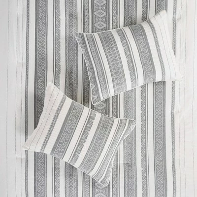 Cheap π Madison Park Kaiden Cotton Waffle Jacquard Comforter Set Gray π 7 Cheap π Madison Park Kaiden Cotton Waffle Jacquard Comforter Set Gray π - Image 7