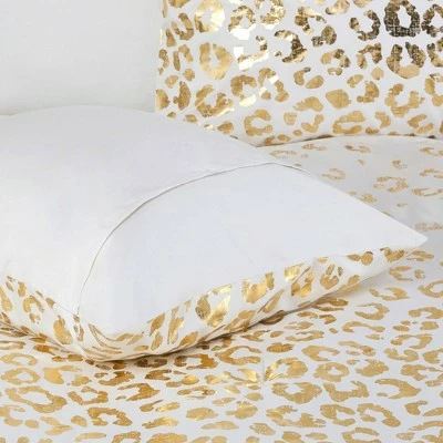 Cheap π Intelligent Design Kendra Metallic Printed Comforter Set Ivory/Gold π₯ 5 Cheap π Intelligent Design Kendra Metallic Printed Comforter Set Ivory/Gold π₯ - Image 5