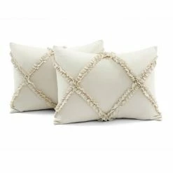 Cheapest ✨ Lush Decor Ruffle Diamond Comforter Set - Lush Décor Light Gray ⌛ -Bedding Sets & Collections Sales Shop unnamed file 4426