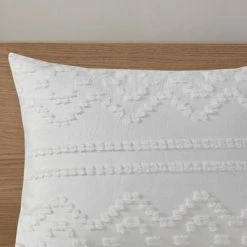 Flash Sale 🌟 Jemma Solid Clipped Jacquard Comforter Set Ivory 🎉 -Bedding Sets & Collections Sales Shop unnamed file 4445