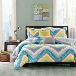 New ❤️ Intelligent Design Eliana Comforter Set Yellow 😍
