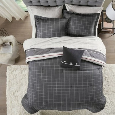 Coupon π Madison Park Full 8pc Wade Reversible Bedding Set Gray/Charcoal π 1 Coupon π Madison Park Full 8pc Wade Reversible Bedding Set Gray/Charcoal π
