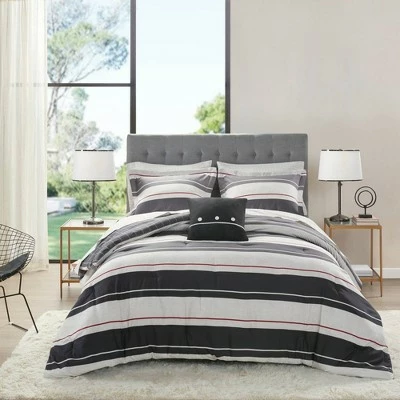 Coupon π Madison Park Full 8pc Wade Reversible Bedding Set Gray/Charcoal π 6 Coupon π Madison Park Full 8pc Wade Reversible Bedding Set Gray/Charcoal π - Image 6