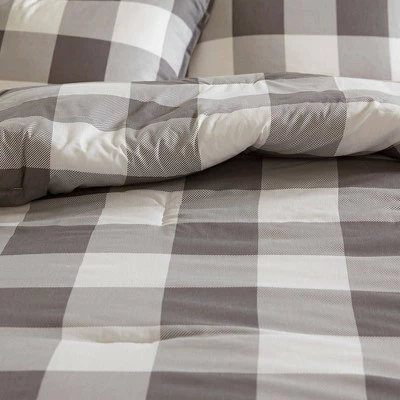 New π€© Madison Park Prewitt Full/Queen 4pc Cotton Printed Reversible Comforter Set Gray π 10 New π€© Madison Park Prewitt Full/Queen 4pc Cotton Printed Reversible Comforter Set Gray π - Image 10