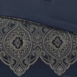 Flash Sale 💯 Madison Park 7pc Maya Jacquard Comforter Set Navy 😍 -Bedding Sets & Collections Sales Shop unnamed file 4560