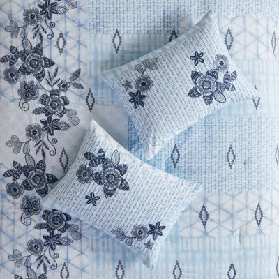 Cheap π Madison Park 5pc Julio Cotton Comforter Set Blue π 6 Cheap π Madison Park 5pc Julio Cotton Comforter Set Blue π - Image 6