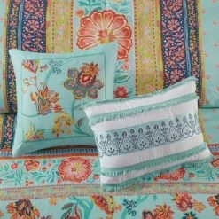 Cheap 👏 Intelligent Design Valerie Boho Printed Comforter Set Aqua 🌟 -Bedding Sets & Collections Sales Shop unnamed file 4645