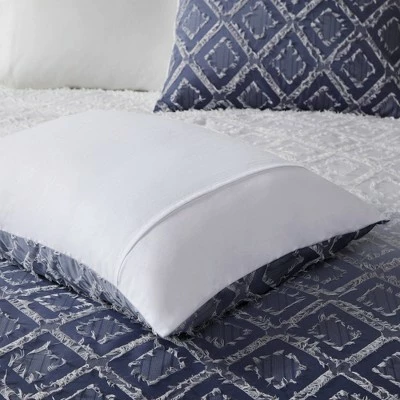 Top 10 π Intelligent Design Camille Clipped Jacquard Comforter & Sham Set Navy βοΈ 5 Top 10 π Intelligent Design Camille Clipped Jacquard Comforter & Sham Set Navy βοΈ - Image 5