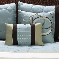 Wholesale 🤩 Jeffrey Comforter Set - Riverbrook Home Sage/ivory/blue 👏