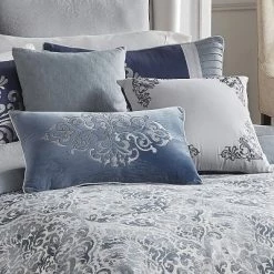 Hot Sale ✔️ Riverbrook Home Clanton Comforter & Sham Set Blue ❤️
