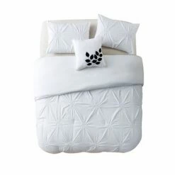 Hot Sale 😀 Queen London Quilt Set White - VCNY Home ⌛