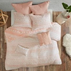 Deals 🎁 Urban Habitat 7pc Mica Cotton Reversible Comforter Set Blush 🛒 -Bedding Sets & Collections Sales Shop unnamed file 4943