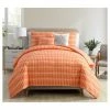 Best Pirce 🛒 Burnt Orange Ezra Medallion Quilt Set 5pc - VCNY 🎁