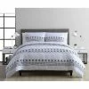 Budget 🌟 White Azteca Printed Comforter Set - VCNY® 🔥