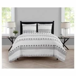 Budget 🌟 White Azteca Printed Comforter Set - VCNY® 🔥 -Bedding Sets & Collections Sales Shop unnamed file 4984