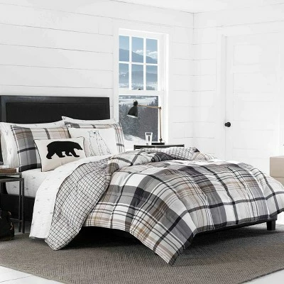 Budget β€οΈ Plaid Normandy Reversible Comforter Set - Eddie Bauer π 1 Budget β€οΈ Plaid Normandy Reversible Comforter Set - Eddie Bauer π