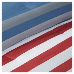 Best reviews of 🎉 Mi Zone Justin Striped Comforter Set - Red&Blue 👏 -Bedding Sets & Collections Sales Shop unnamed file 5068
