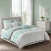 Wholesale 💯 510 Design 8pc Arlie Comforter Set Seafoam/Gray 🧨
