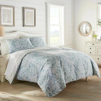 Flash Sale π₯ Camden Reversible Comforter Set Blue - Stone Cottage π 1 Flash Sale π₯ Camden Reversible Comforter Set Blue - Stone Cottage π