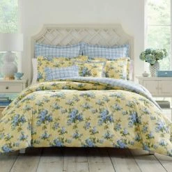 Cheapest 😀 Cassidy Reversible Comforter Set - Laura Ashley 🔥