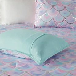 Outlet 😍 Mi Zone Daphne Metallic Printed Reversible Comforter Set Aqua 😀 -Bedding Sets & Collections Sales Shop unnamed file 5260
