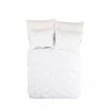 Discount 🔔 Ruffled Scallop Comforter Set - Jessica Simpson White 🌟