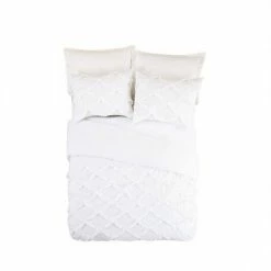 Discount 🔔 Ruffled Scallop Comforter Set - Jessica Simpson White 🌟